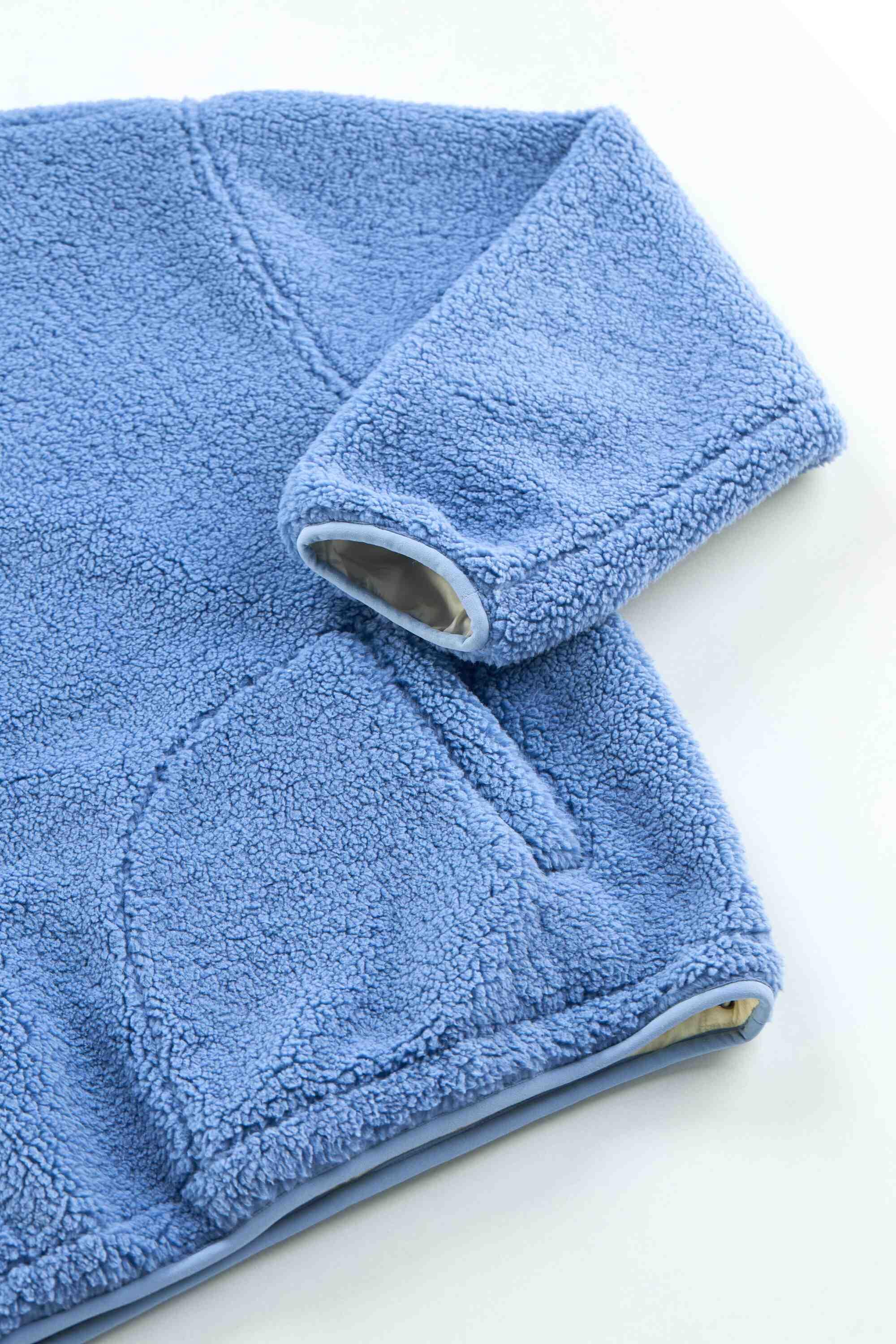Arniko Moha Half Zip Fleecejacke Ice Blue Unisex Recycelt blau